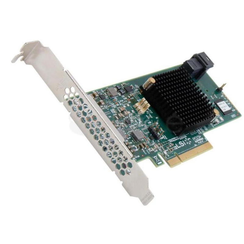 RAID контроллер Broadcom MegaRAID SAS 9341-4i (SAS3008, 12 gb/s) 1