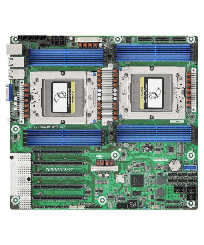 Материнская плата ASRock Rack TURIN2D16-2T (EEB, 2x SP5, 16 DIMM)