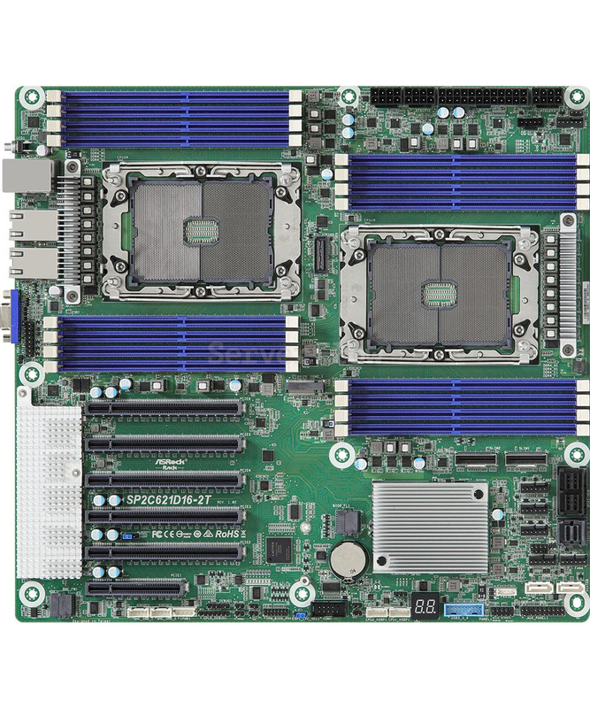 Материнская плата ASRock SP2C621D16-2T (EEB, 2xLGA4189, 16 DIMM)