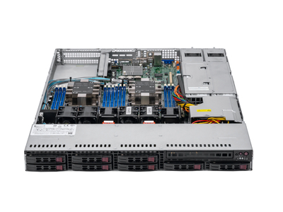 Серверная платформа Supermicro SuperServer 1029P-WTR 1U 8SFF (2x U.2, 2x 750W, 2x LGA3647)