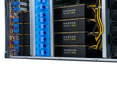 Supermicro 747BTQ-R2K04B (4× Instinct MI50 16GB, 2× Xeon E5 2697v4, RAM 256GB)