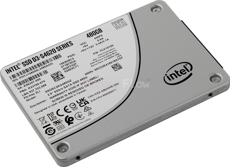 SSD-накопитель Intel D3-S4620 480GB 1
