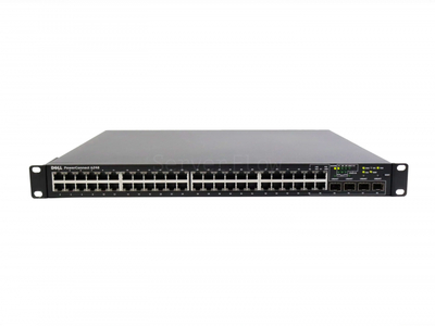 Коммутатор Dell PowerConnect 6248 (44х RJ45 1 Гбит/с, 4х RJ45/SFP+ 10 Гбит/с)