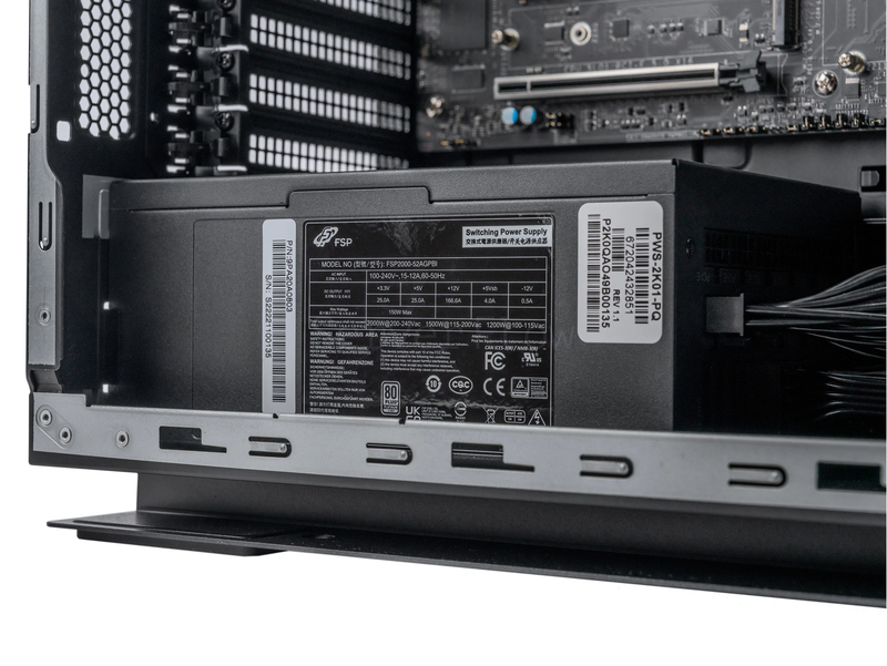 Серверная платформа Supermicro SYS-551A-T Tower 4LFF (2000W, LGA4677 Xeon W)  20