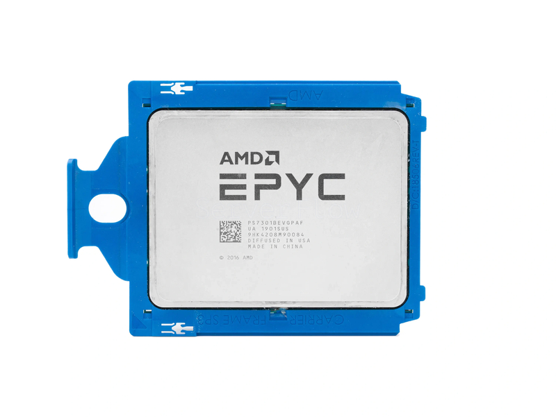 Процессор AMD EPYC 7301 (16c/32t, 2.2GHz-2.7GHz,170W)