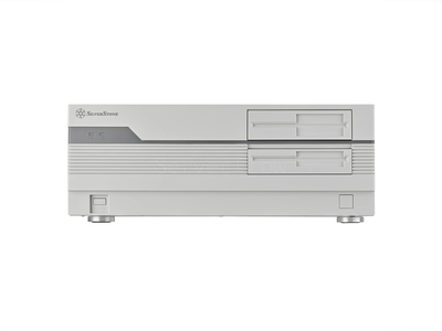 Корпус SilverStone FLP01 (Desktop, 2 LFF, 4 SFF) [SST-FLP01W]