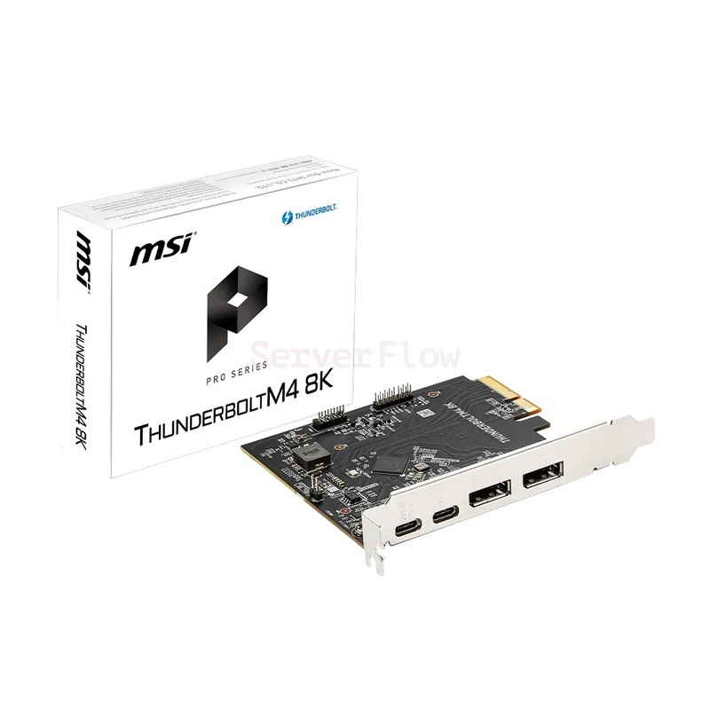 Плата расширения MSI Thunderbolt M4 8K (2x Thunderbolt 4 Type-C, 2x DP) [MS-4463v3.0]