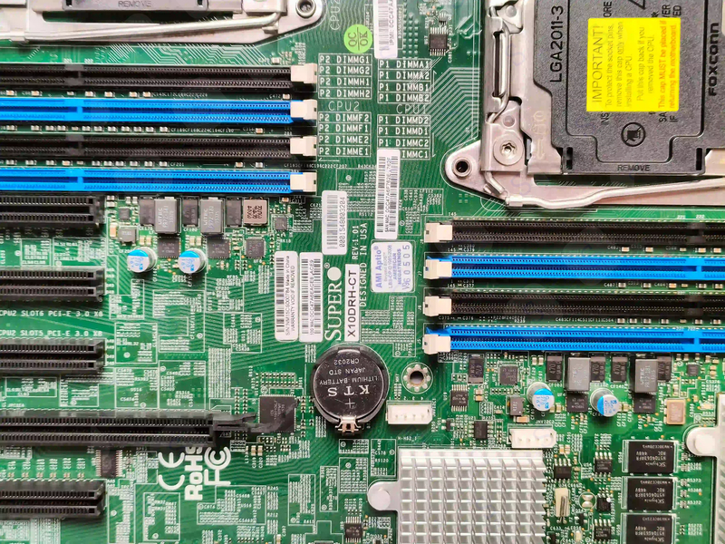 Материнская плата Supermicro X10DRH-CT (E-ATX, 2х LGA2011-3, 16 DIMM) [MBD-X10DRH-CT] 3