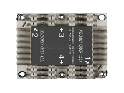 Радиатор COOLSERVER SNK-P0067PS (1U, Passive, LGA3647 Narrow ILM, 180W)