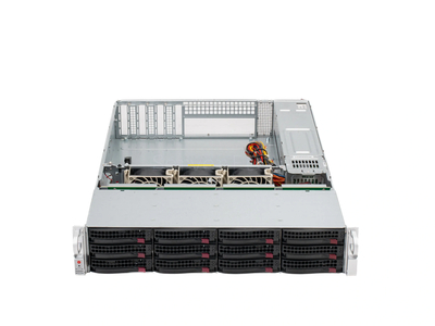 Серверный корпус Supermicro CSE-826 (2U, 12 LFF, 2x БП 920W) [826BE1C-R920LPB]