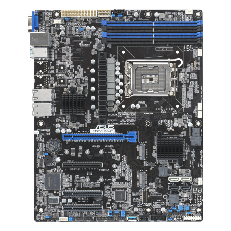 Материнская плата ASUS P13R-E/10G-2T (ATX, LGA1700, 4 DIMM)
