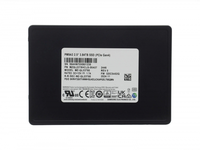 SSD-накопитель Samsung PM9A3 3.84TB 2.5" U.2 [MZQL23T8HCLS-00A07]