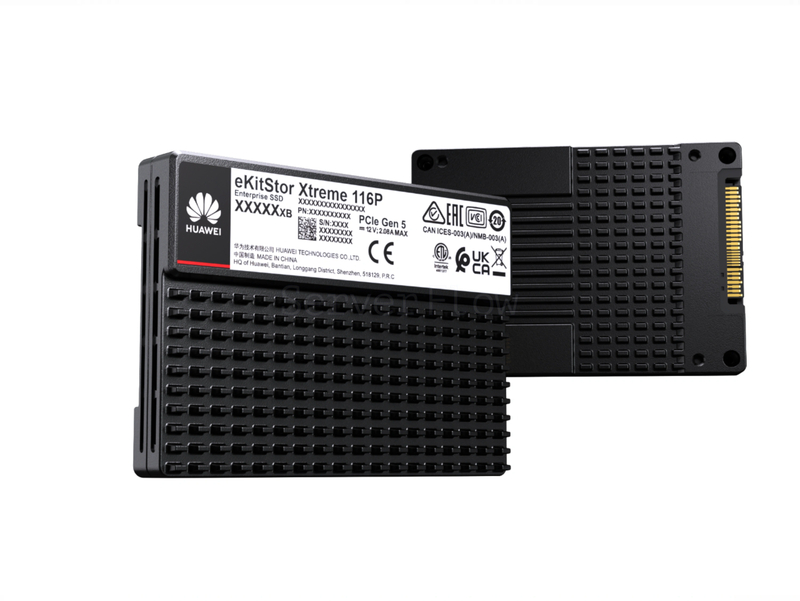 SSD-накопитель Huawei eKitStor Xtreme 116P 30.72TB 2.5" U.2 [HSSD-E1230TP5A9N] 1