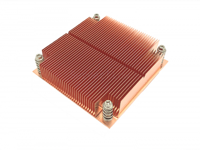 Радиатор COOLSERVER CS-115X-1U1C-P (1U, Active, LGA115X, 95W)