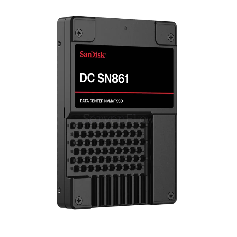 SSD-накопитель SanDisk DC SN861 6.4TB TCG Opal 2.5" U.2 [SDS6CA264PSP9X7] 1