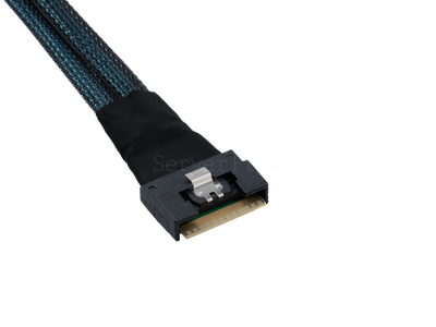 Кабель Slimline SAS SFF8654-8i - 2x SFF8643 (NVMe Connection) 1м
