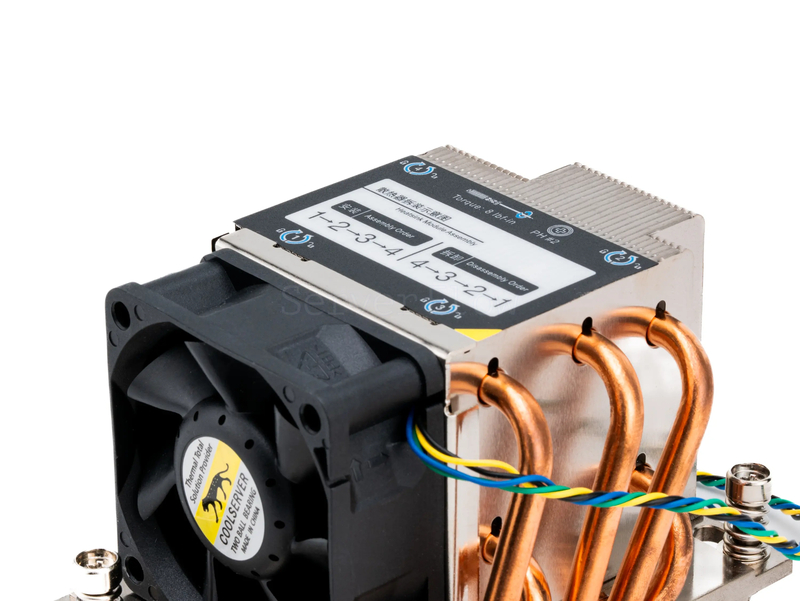 Кулер COOLSERVER SNK-P0063AP4 (2U, Active, SP3/TR4, 240W) 1