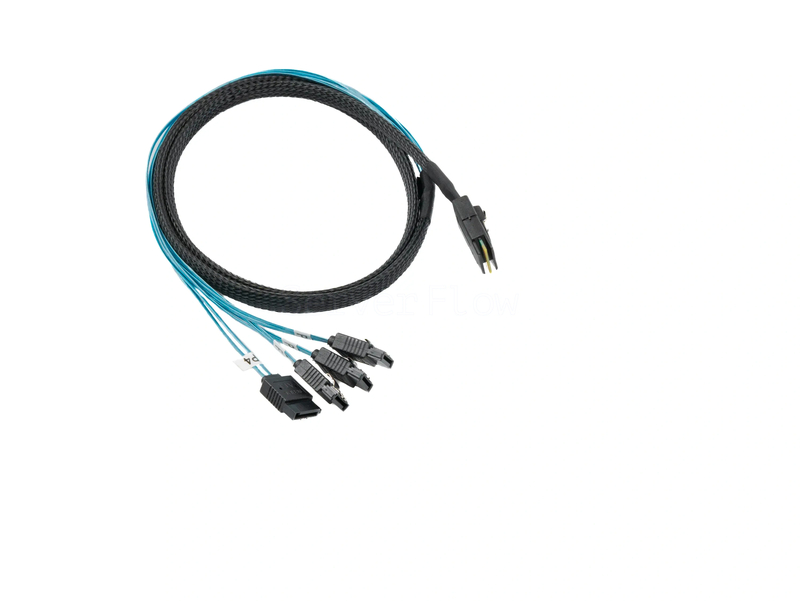 Кабель SFF8087 - 4x SATA 1м