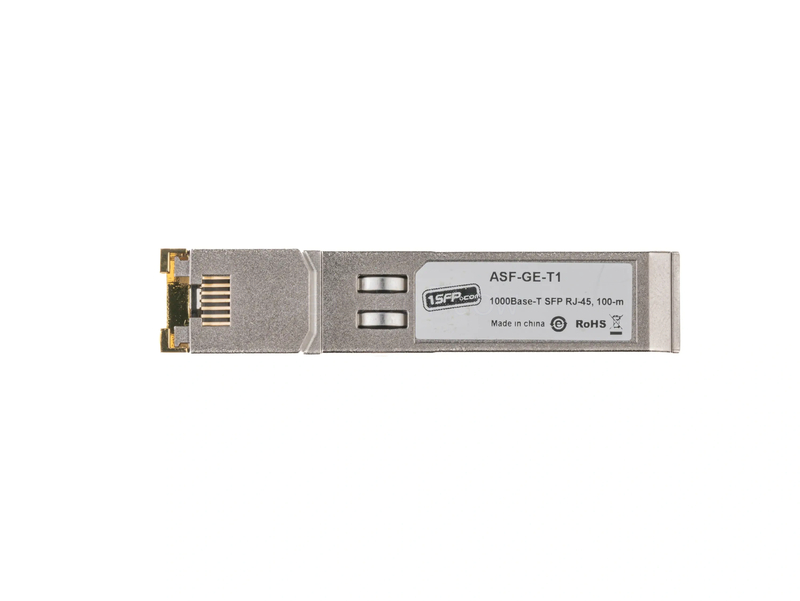 Переходной модуль 1SFPcom SFP to RJ45 (1000Base-T, 100m) [ASF-GE-T1]