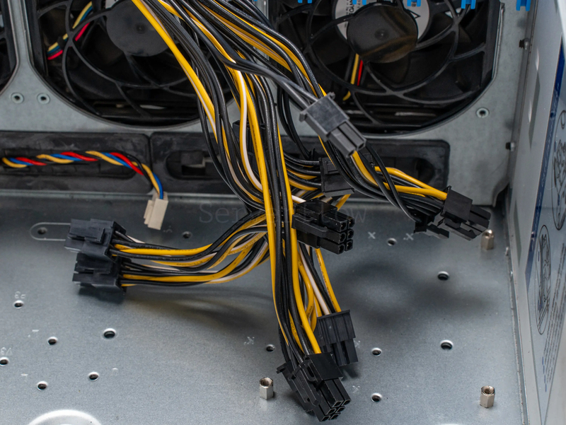 Серверный корпус Supermicro 747BTQ-R2K04B (4U, 8 LFF, 2x БП 2000W) 9