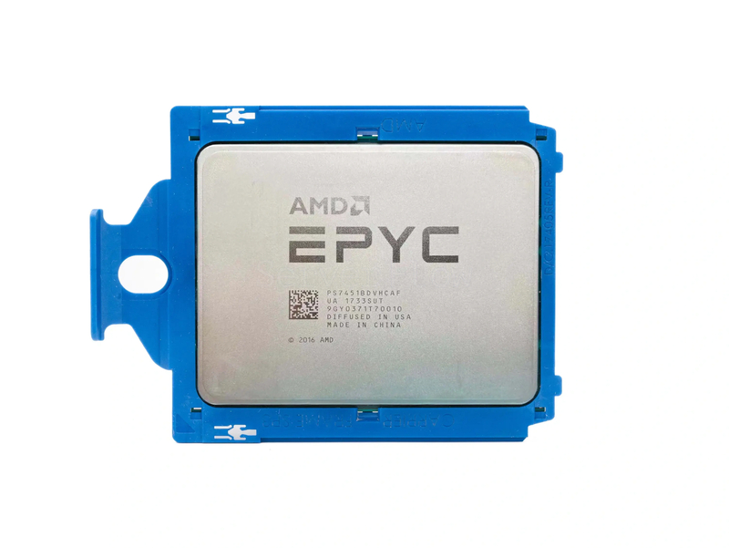 Процессор AMD EPYC 7451 (24c/48t, 2.3GHz-3.2GHz, 180W)