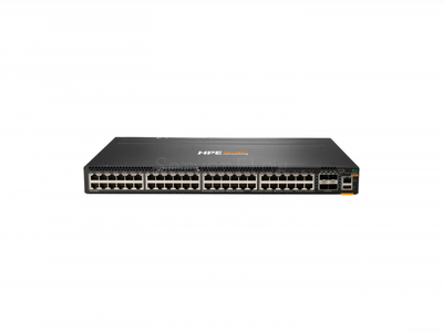 Коммутатор HPE Aruba CX 6300M 48G Power-to-Port Airflow 2 Fans 1 PSU Bundle (48x RJ-45 1 Гбит/с, 4x SFP56 50 Гбит/с) [R9F63A]