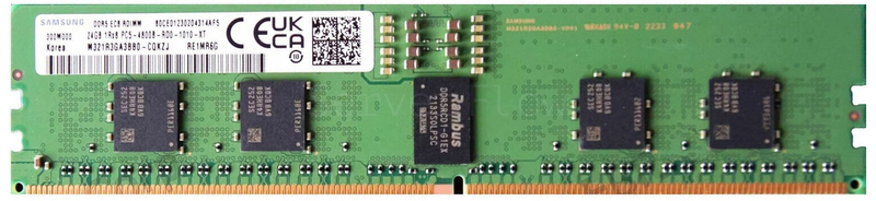 Оперативная память 24GB DDR5 ECC REG Samsung 4800Mhz 1Rx8 [M321R3GA3BB0-CQK]