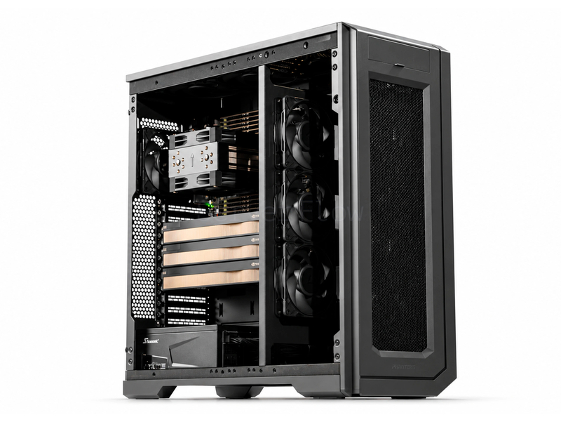 Phanteks Enthoo Pro 2 Server Edition  (3× RTX PRO 6000 Blackwell Max-Q 96GB, 1× EPYC 9354, RAM 192GB)