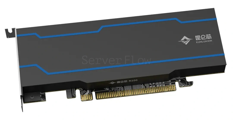 ИИ ускоритель Baidu Kunlun R100 12GB GDDR6 1