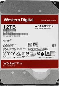 Жесткий диск WD Red Plus 12TB 3.5" SATA 6GB/s [WD120EFBX]