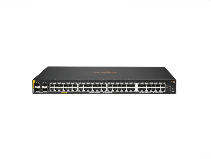 Коммутатор HPE Aruba CX 6100 48G Class4 PoE 4SFP+ 370W (48x RJ-45 1 Гбит/с, 4x SFP+ 10 Гбит/с) [JL675A]