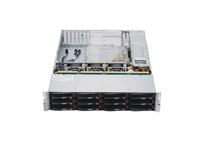 Серверный корпус Supermicro CSE-826 (2U, 12LFF + 2SFF, 2x БП 920W) [826BE1C-R920LPB]