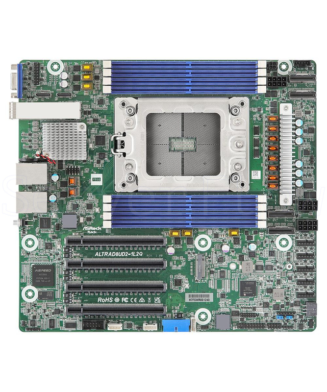 Материнская плата ASRock ALTRAD8UD2-1L2Q (Deep Micro-ATX, LGA4926, 8 DIMM)