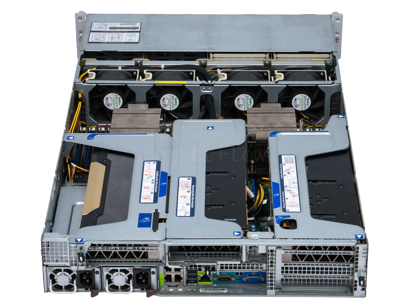 Supermicro AS-2023US-TR4 (3× Tesla V100 32GB, 2× EPYC 7502, RAM 512GB) 1
