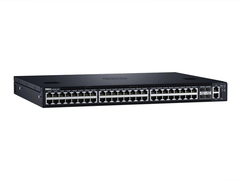 Коммутатор Dell PowerSwitch S3248T-ON IO/PS Airflow (48x RJ45 1 Гбит/с, 4x SFP+ 10 Гбит/с, 2x QSFP28 100 Гбит/с) 2