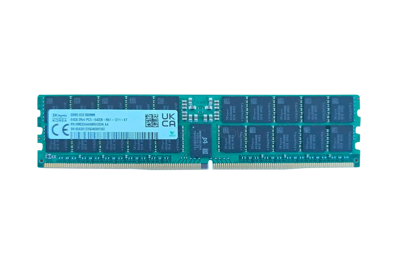 Оперативная память 64GB DDR5 ECC REG SK Hynix 6400Mhz 2Rx4 [HMCG94AHBRA]