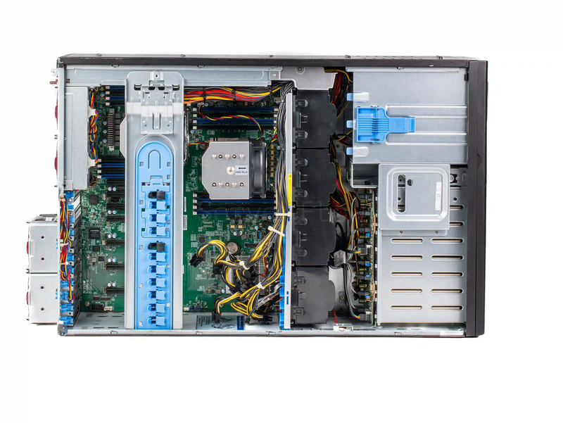 Серверная платформа Supermicro GPU SuperWorkstation 7048GR-TR 4U 8LFF (2x 2000W, 2x LGA2011-3) 2