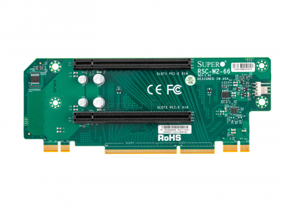 Райзер-карта Supermicro RSC-W2-66 (2x PCI-e x16)