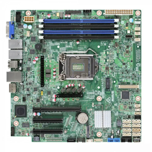 Материнская плата Intel S1200SPL (Micro-ATX, LGA1151, 4 DIMM)