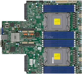 Материнская плата Supermicro X12DDW-A6 (Proprietary, 2x LGA4189, 16 DIMM)