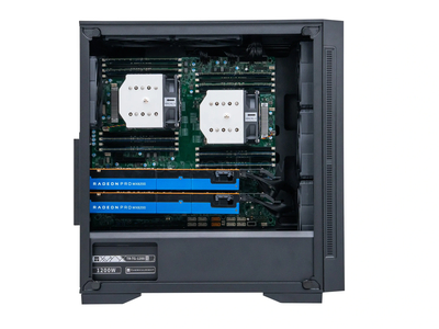 Deepcool MATREXX 55 MESH (2× Radeon Pro WX8200 8GB, 2× Xeon E5 2687wv4, RAM 256GB)