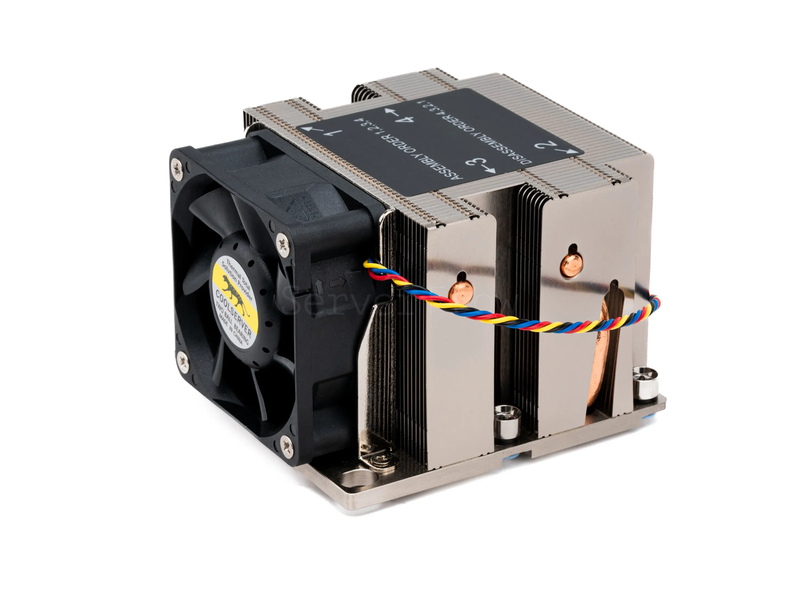 Кулер COOLSERVER SNK-P0068AP4 (2U, Active, LGA3647 Square ILM, 240W)
