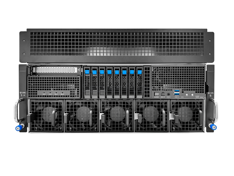 ASUS ESC8000A-E13-DR (8× RTX PRO 6000 BSE 96GB, 2× EPYC 9174F, RAM  256GB) 4