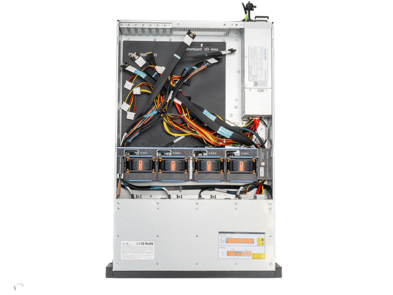 Серверный корпус Gooxi RMC2112-695-NV (2U 12 LFF, 2x БП 1300W) (NVMe) 5