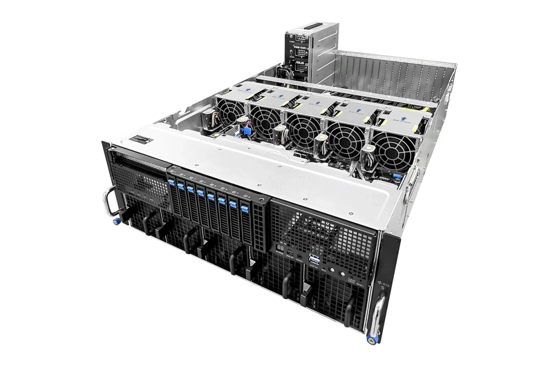 Серверная платформа ASUS ESC8000A-E13 DR SKU1 6U 8SFF (2x U.2, 4x 2700W, 2x SP5) 2