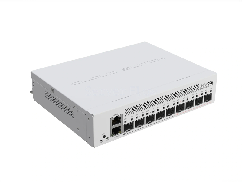 Коммутатор MikroTik CRS310-1G-5S-4S+IN (1x RJ45 1 Гбит/с, 5x SFP 1 Гбит/с, 4x SFP+ 10 Гбит/с) 2