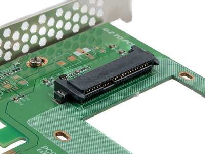 Переходник PCIe 4.0 x4, 1x U.2 (Full profile, SFF8639)
