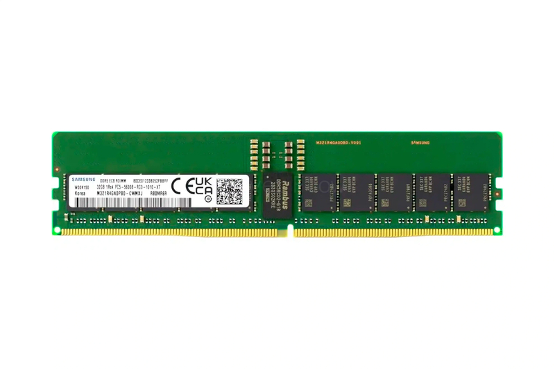 Оперативная память 32GB DDR5 ECC REG Samsung 5600Mhz 1Rx4 [M321R4GA0PB0-CWM]
