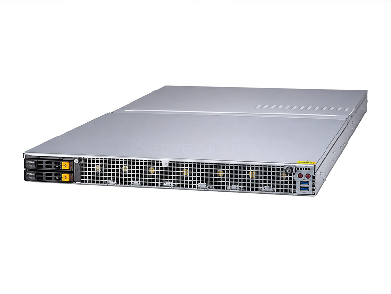 Серверная платформа Supermicro SYS-120GQ-TNRT 1U 2SFF (2x U.2, 2x 2000W, 2x LGA4189-4) 2