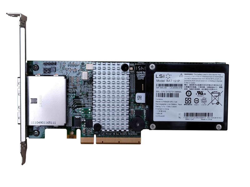 RAID контроллер LSI MegaRAID 9280-8e (SAS/SATA, 512Mb Cache)